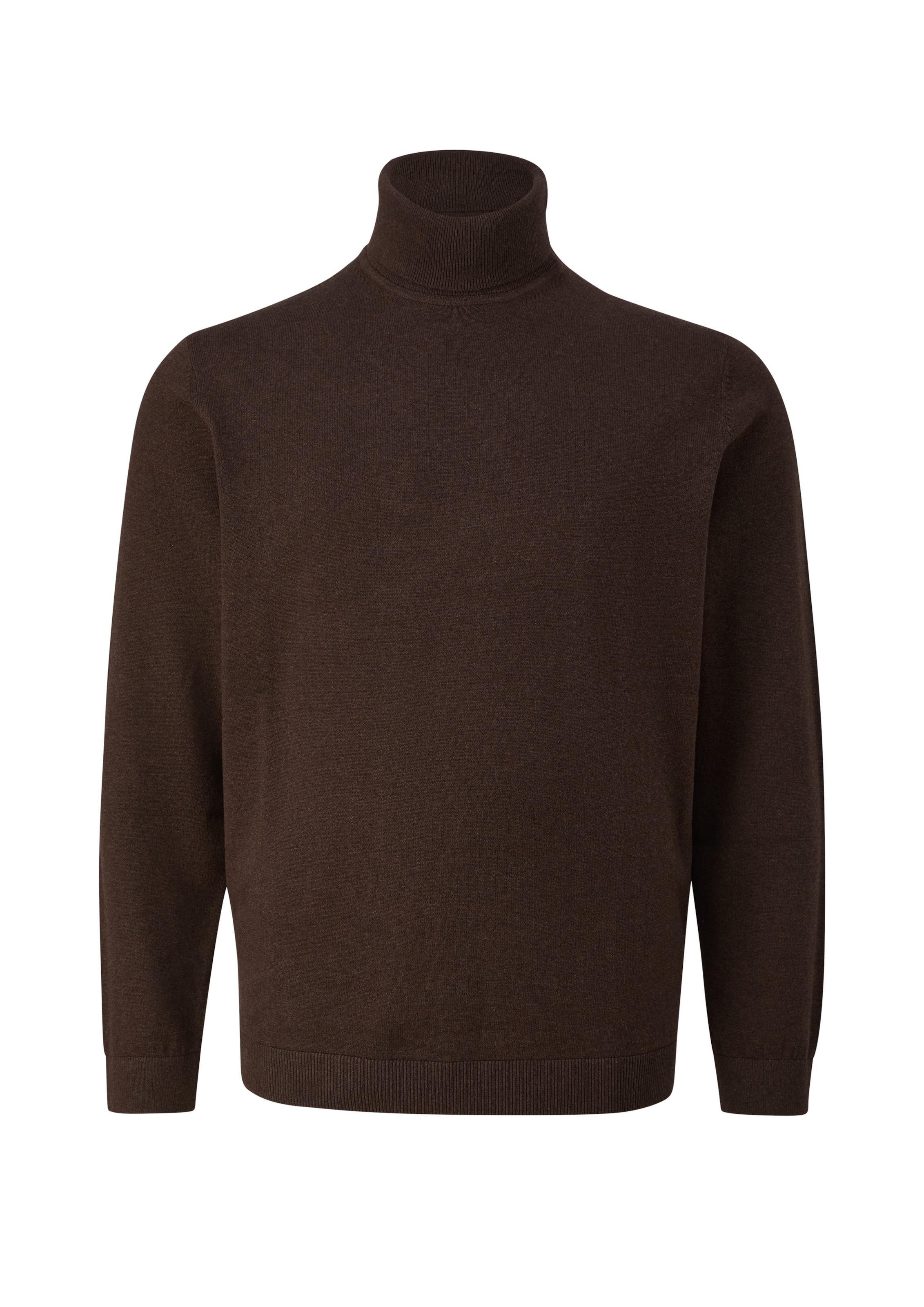 s.Oliver Men Big Sizes Pullover in Braun: Vorderseite