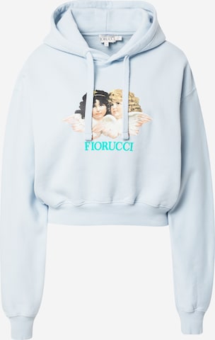 Sweat-shirt Fiorucci en bleu : devant