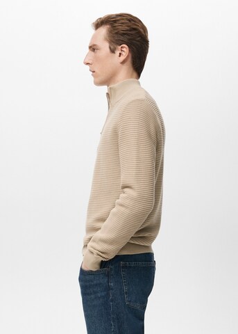 MANGO MAN Sweater 'Salasp' in Beige