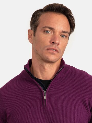 Jacey Quinn Sweater in Purple