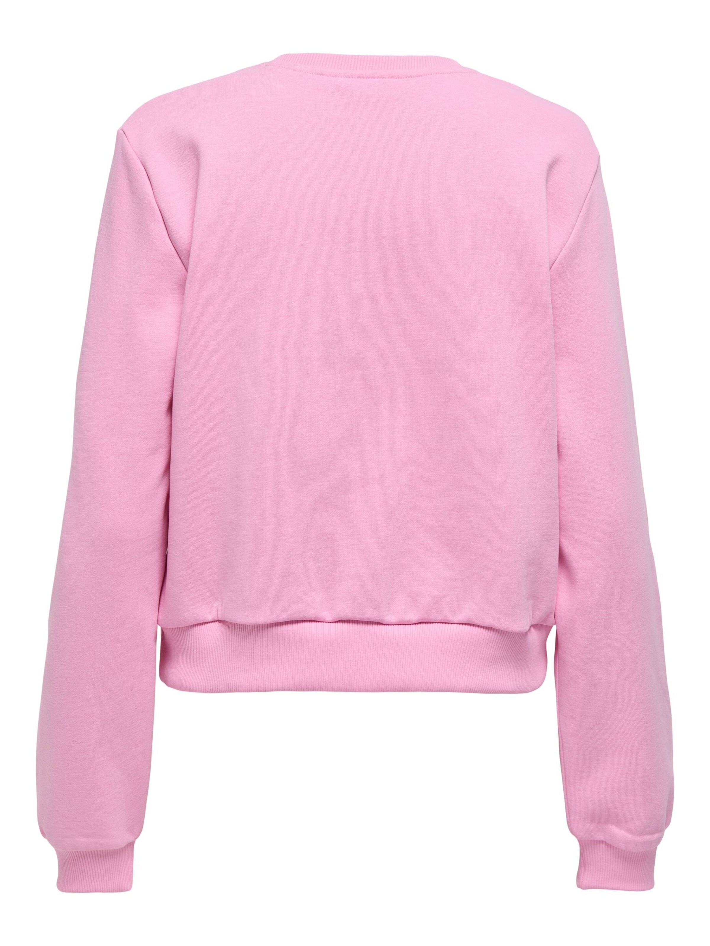 ONLY Sweatshirt 'ONLYda' in Roze