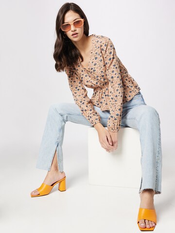 ABOUT YOU Bluse 'Agnes' in Beige