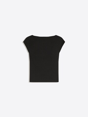 Bershka Tričko – černá