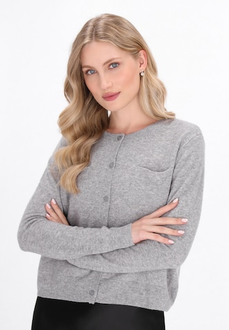 Cardigan 'Classic' DreiMaster Klassik en gris : devant