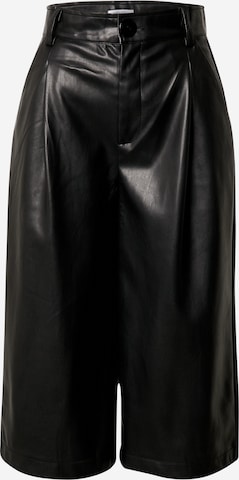 Hailys Wide Leg Hose 'Jenn' in Schwarz: predná strana