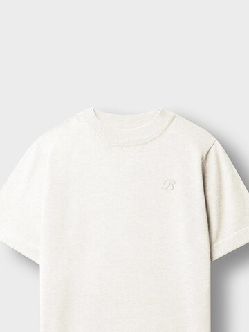 Burocs Shirt 'Slim Fine Knit' in White