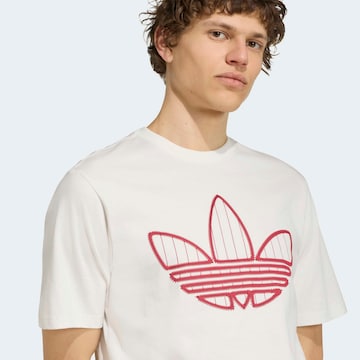 ADIDAS ORIGINALS Tričko 'Trefoil Infill' – béžová