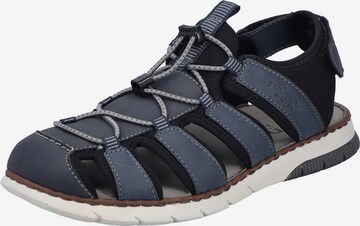 Rieker Wandelsandalen '25246' in Blauw: voorkant