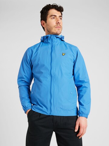 Lyle & Scott Демисезонная куртка в Синий: спереди