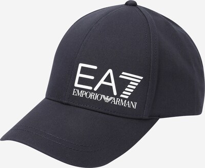 EA7 Emporio Armani Pet 'TRAIN CORE U CAP LOGO' in de kleur Zwart / Wit, Productweergave