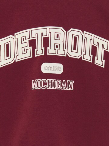 ONLY GIRLS Sweatshirt 'KOGVictory' in Red