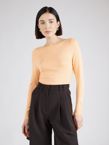 Pull-over COMMA en orange : devant