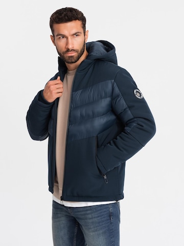 Ombre - Chaqueta de entretiempo en azul: frente