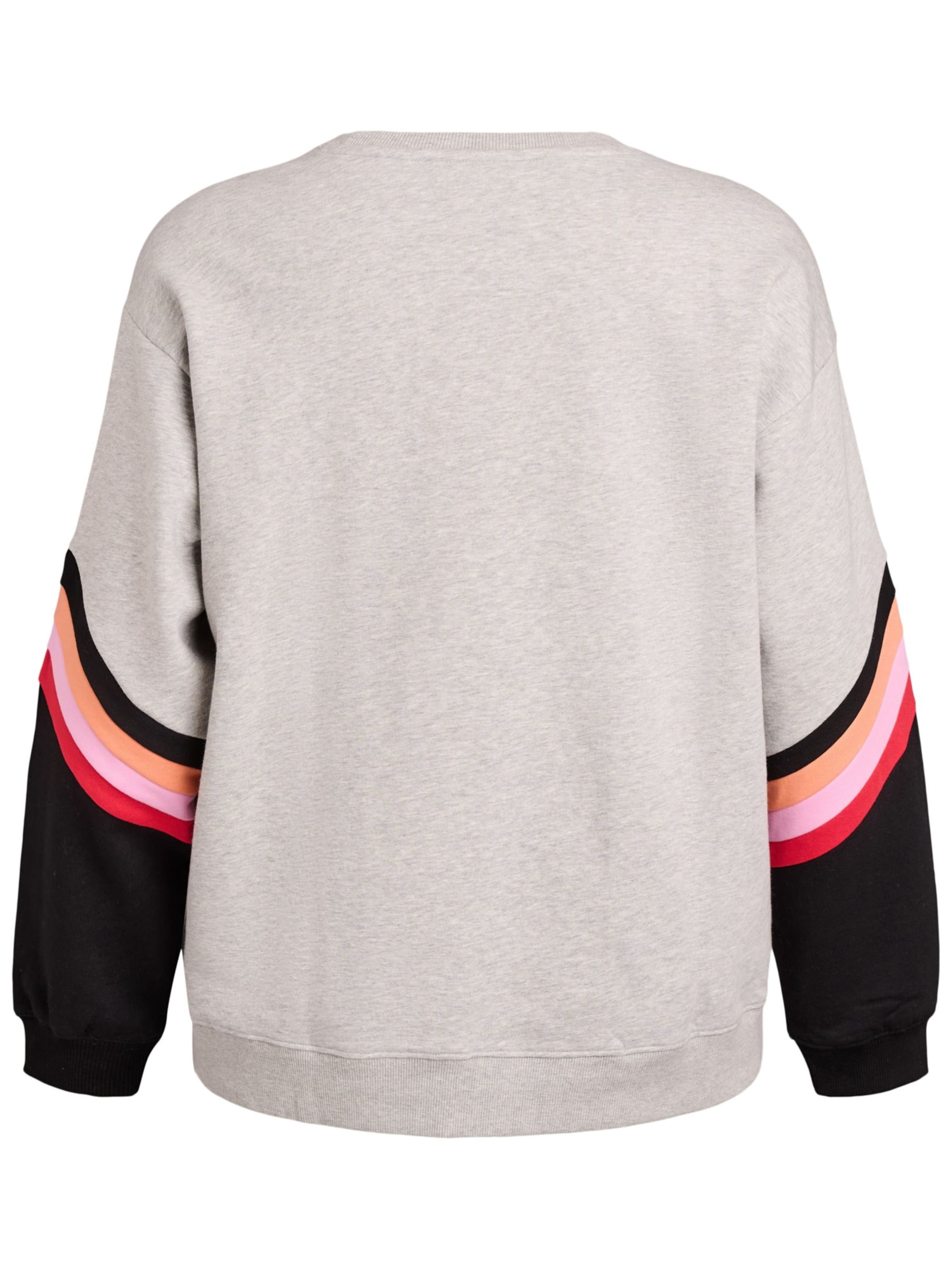 Felpa 'ANJI' di Active by Zizzi in grigio