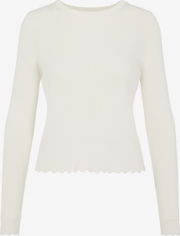 Pull-over 'Harriet' OBJECT en blanc : devant