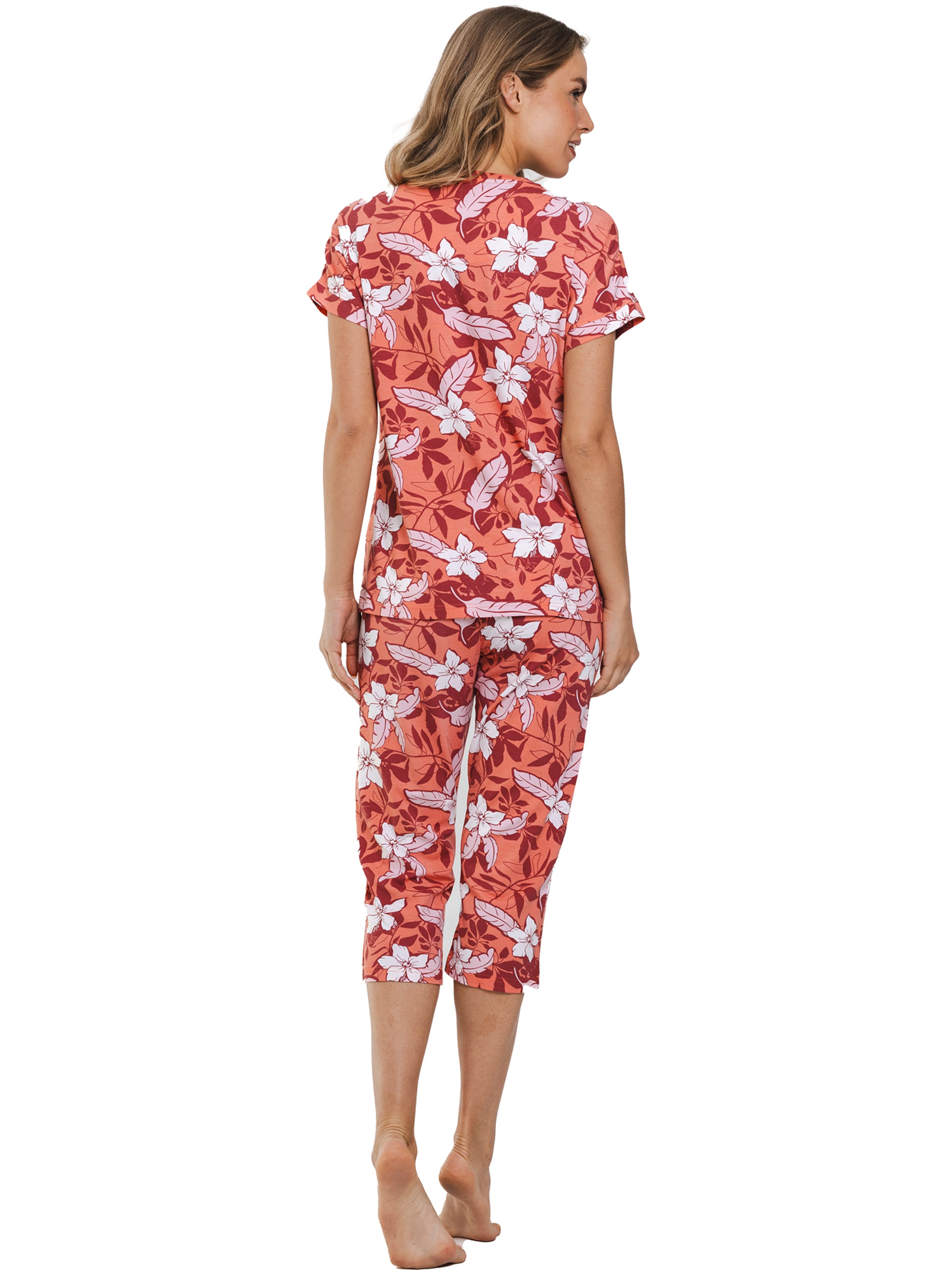 Pyjama Pastunette en orange