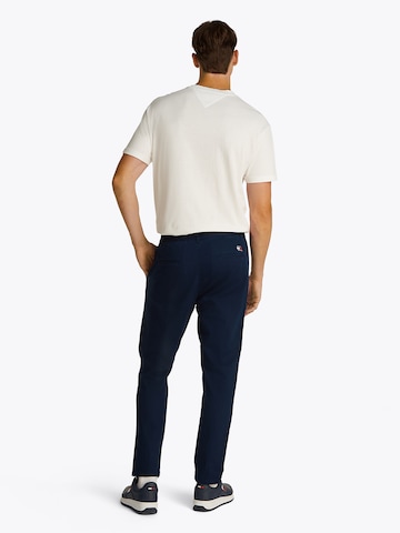 Regular Pantalon chino 'ISAAC' Tommy Jeans en bleu