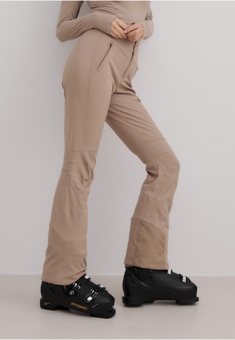 Regular Pantalon de sport Aim'n en beige