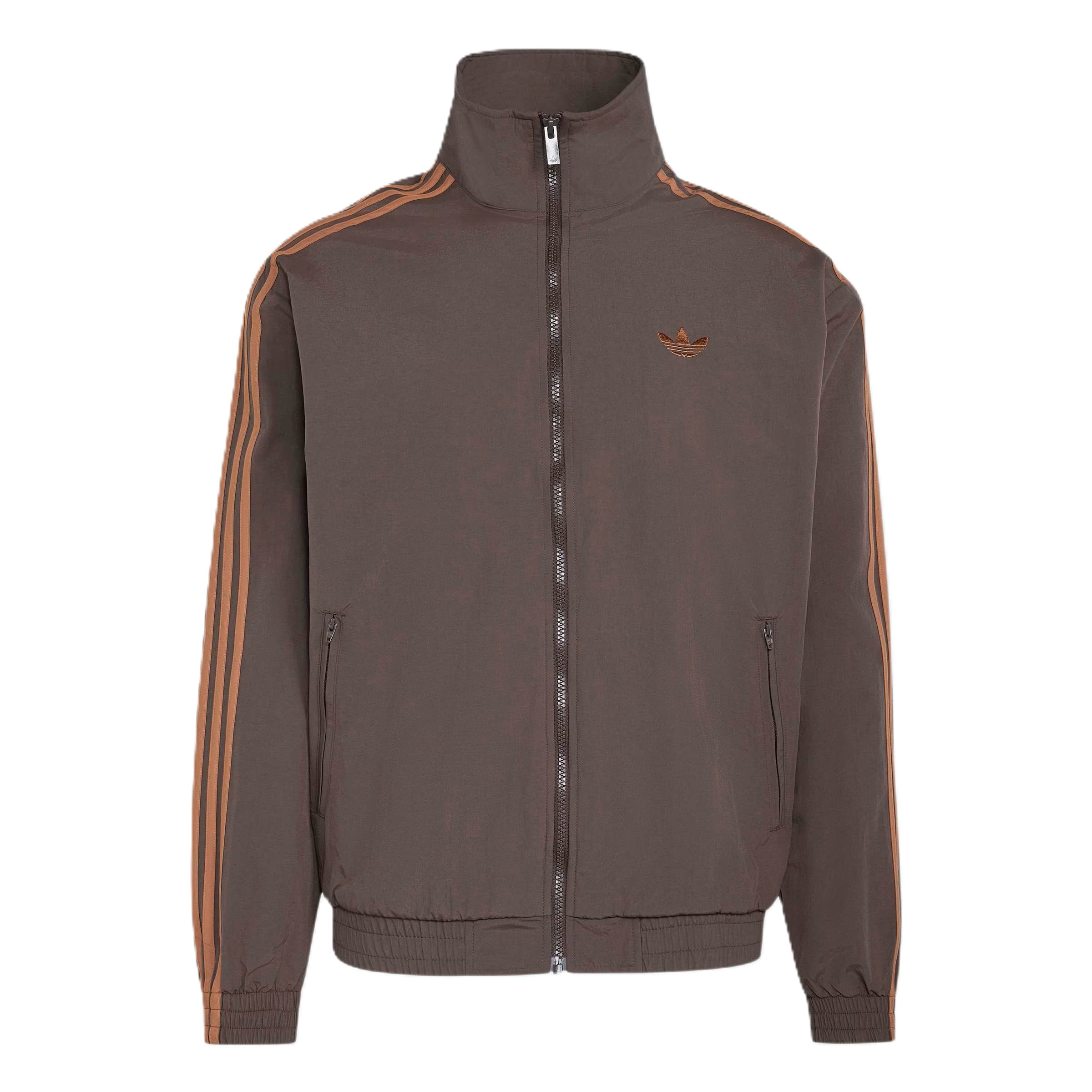 ADIDAS ORIGINALS Between-Season Jacket 'Firebird' in Brown: front