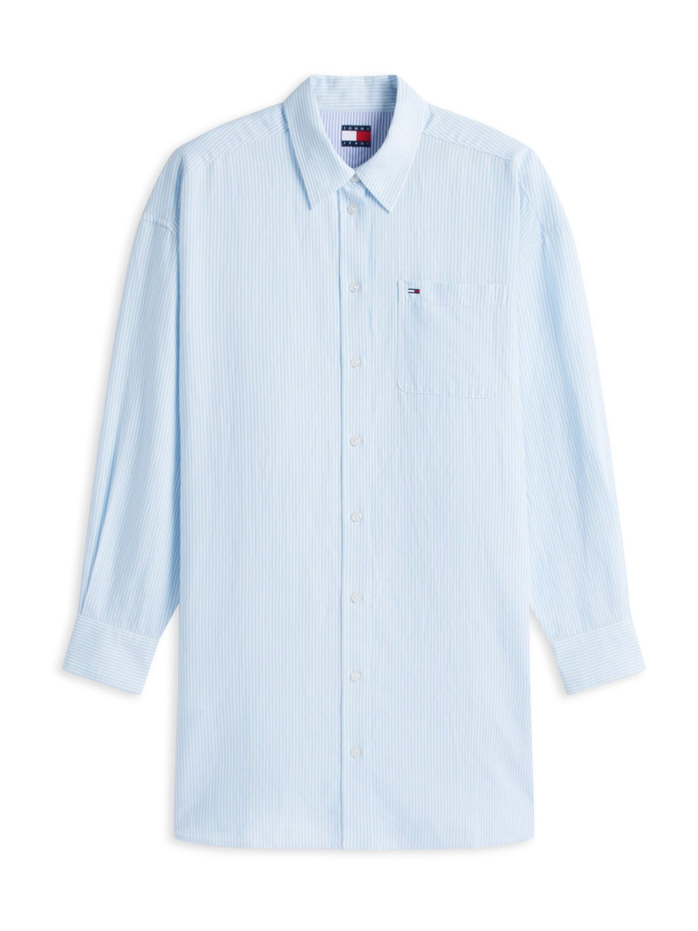 Robe-chemise Tommy Jeans en bleu : devant