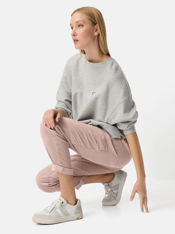 CAMEL ACTIVE Loosefit Cargo-Hose aus reiner Baumwolle in Pink