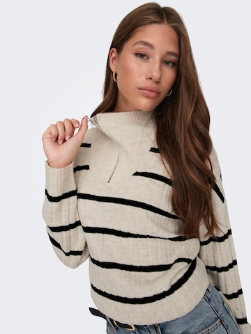 ONLY Sweater 'Tessa' in Grey