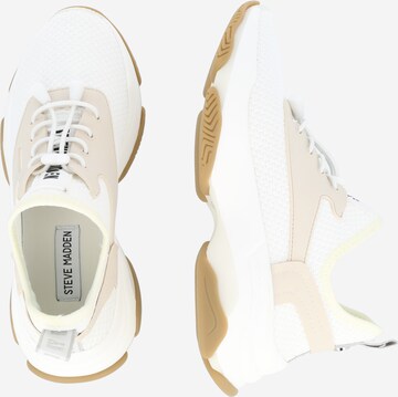 STEVE MADDEN Platform trainers 'MATCH' in White