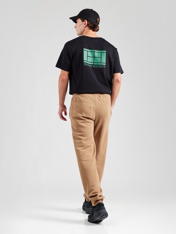 FILA Tapered Sporthose 'BRAIVES' in Braun: Rückseite