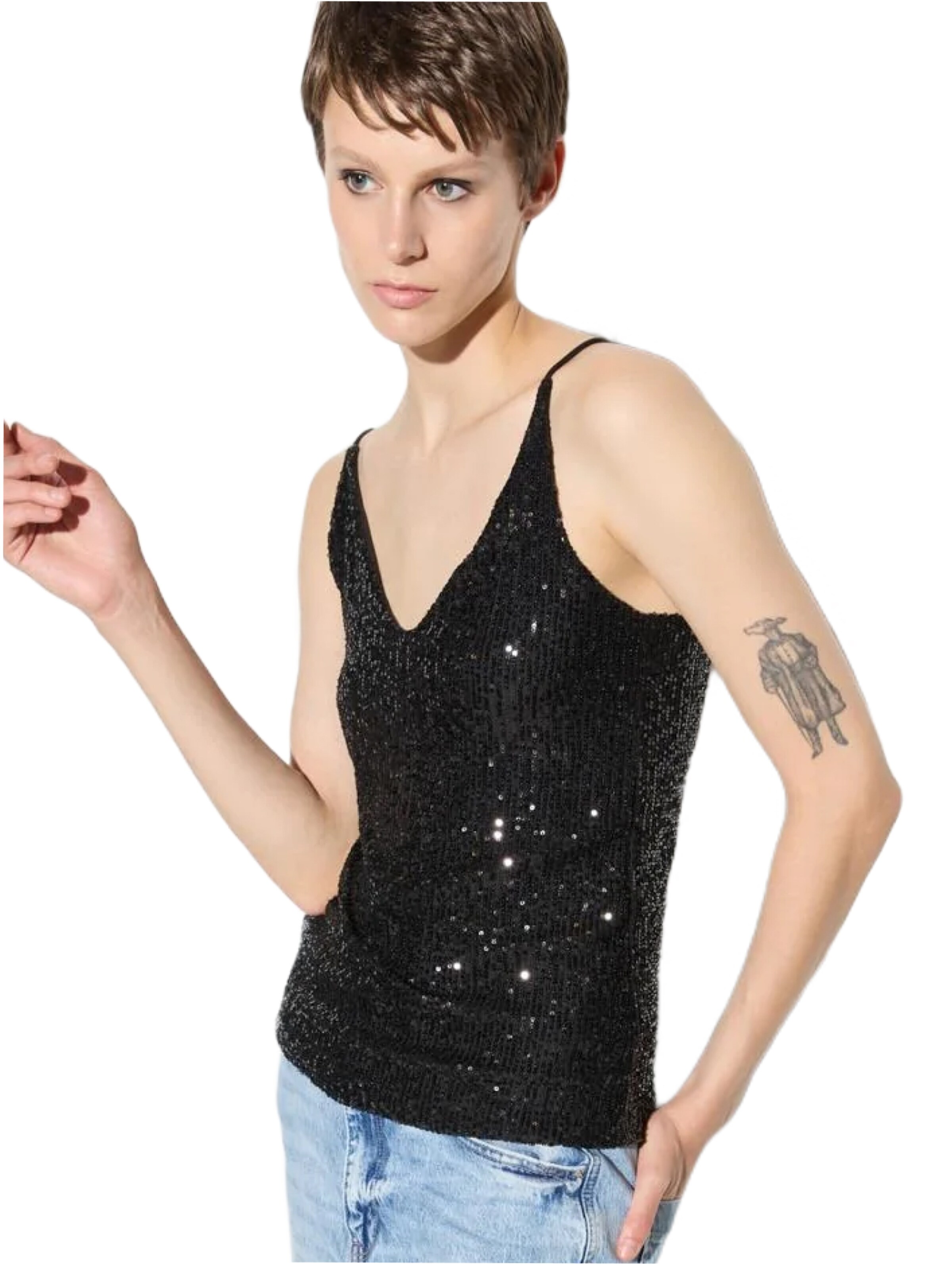 Chemisier No Matter What en noir