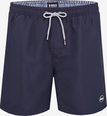 Happy Shorts Board Shorts in Blue: front