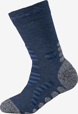 JACK WOLFSKIN Athletic Socks in Blue: front