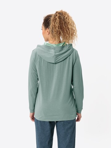 VAUDE Sweatshirt 'Mineo LS HO' in Groen