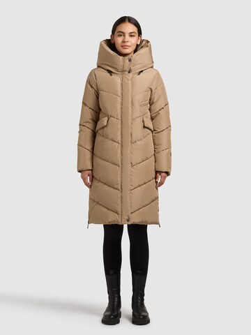 khujo Winter coat 'Sunne' in Brown