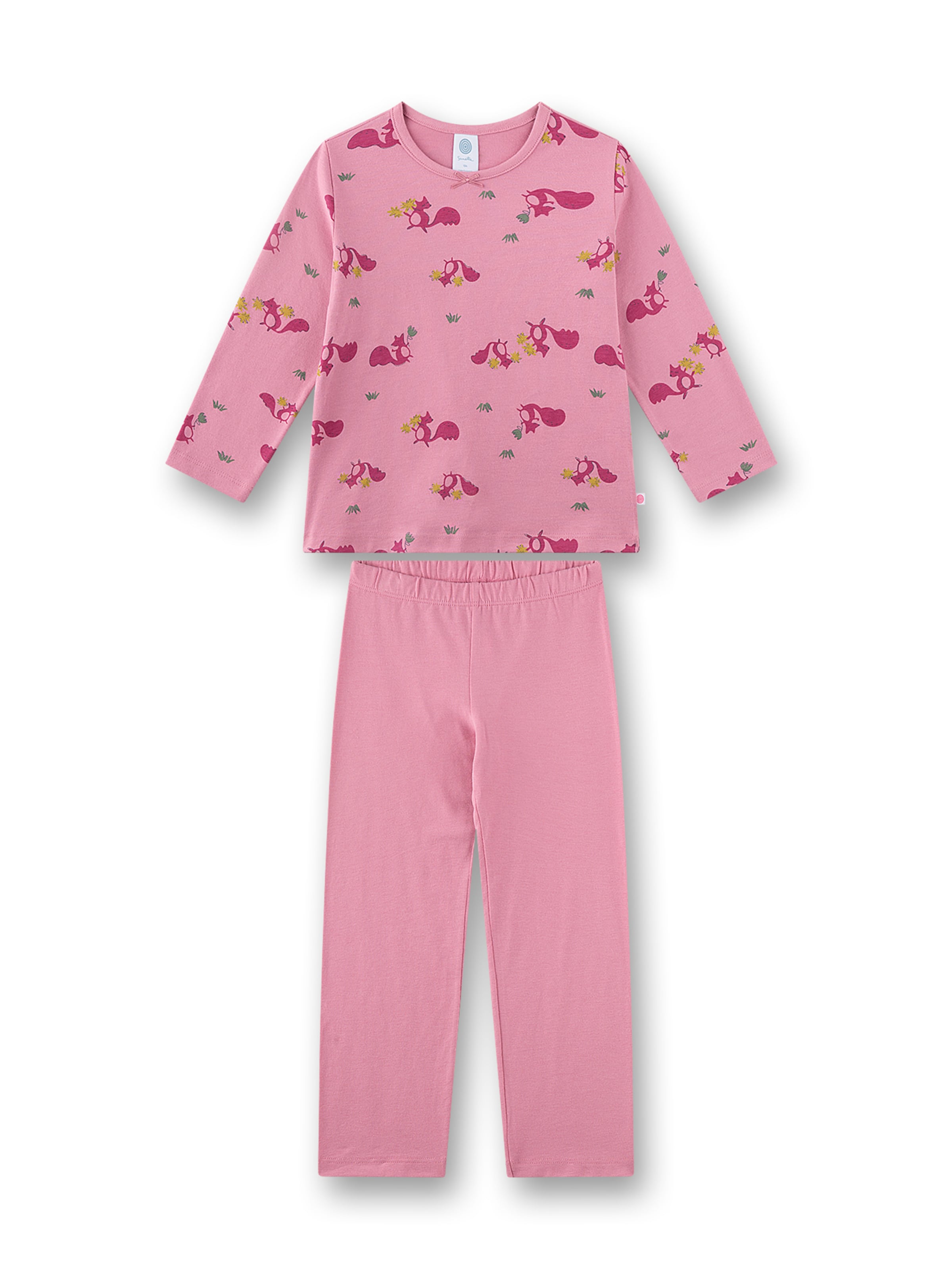 Sanetta Schlafanzug in Pink: Vorderseite