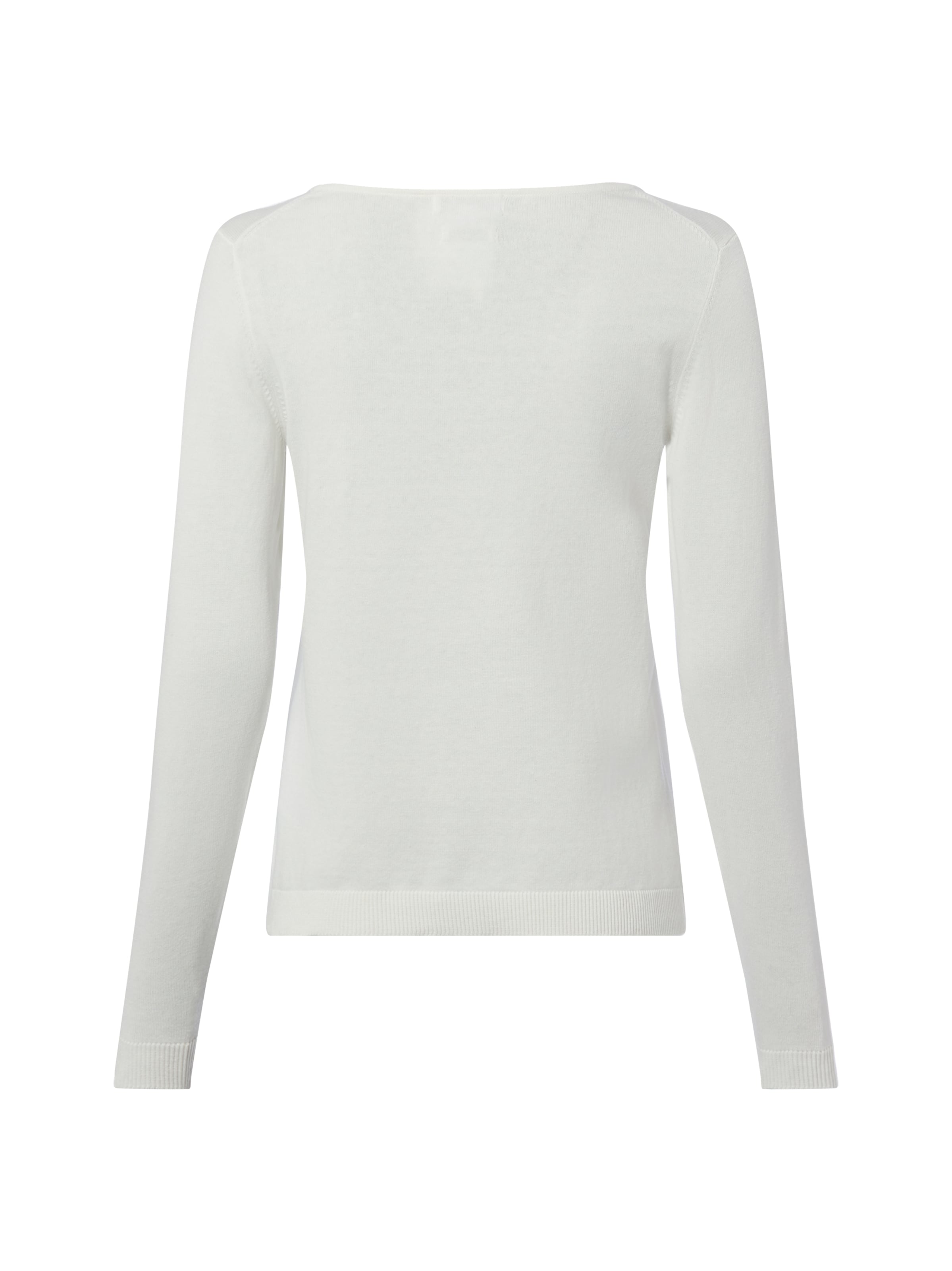 Brookshire Sweater in White: front