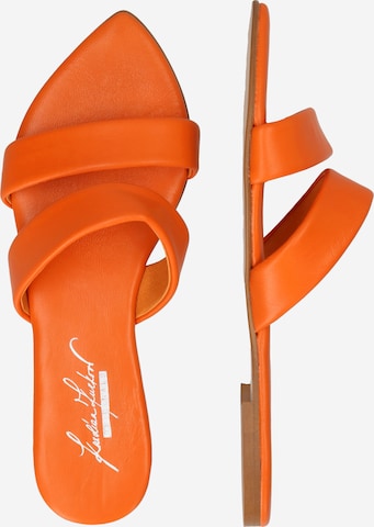 Karolina Kurkova Originals - Zapatos abiertos 'Flores' en naranja