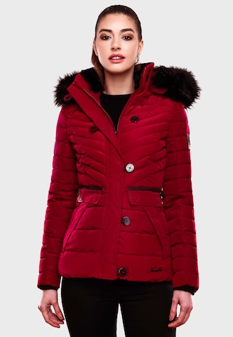 Veste d’hiver 'Wisteriaa' NAVAHOO en rouge : devant