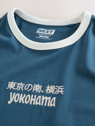Next T-shirt i blå