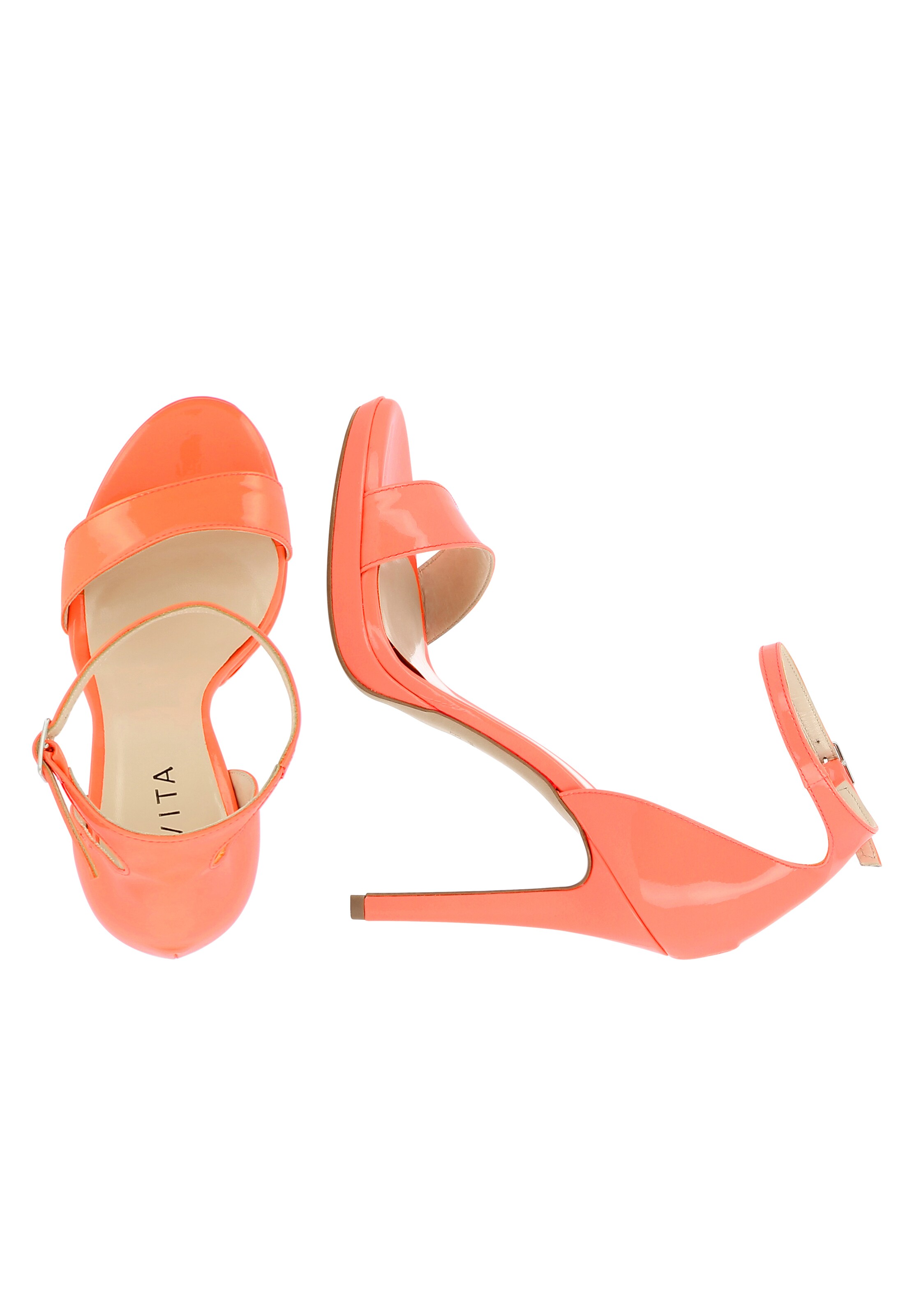 Sandales à lanières EVITA en orange