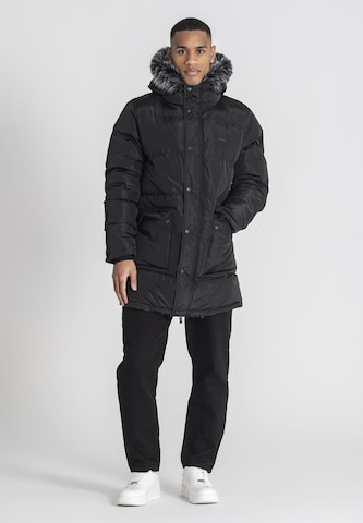 Gianni Kavanagh Winterjas in Zwart