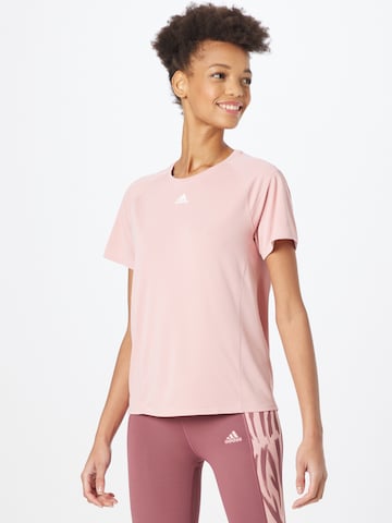 ADIDAS SPORTSWEAR Funkcionalna majica | roza barva: sprednja stran