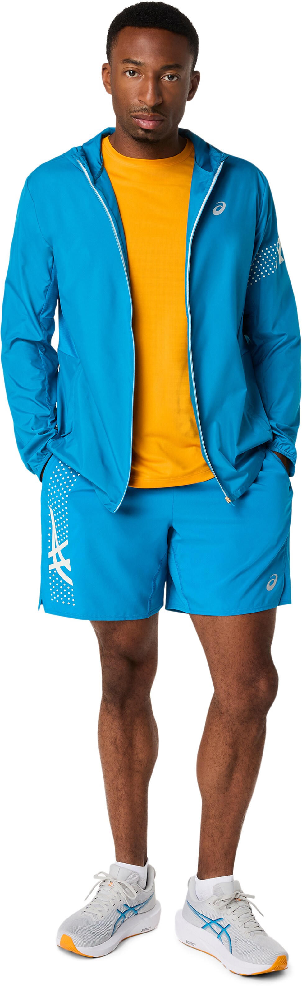 ASICS Jacke in Blau