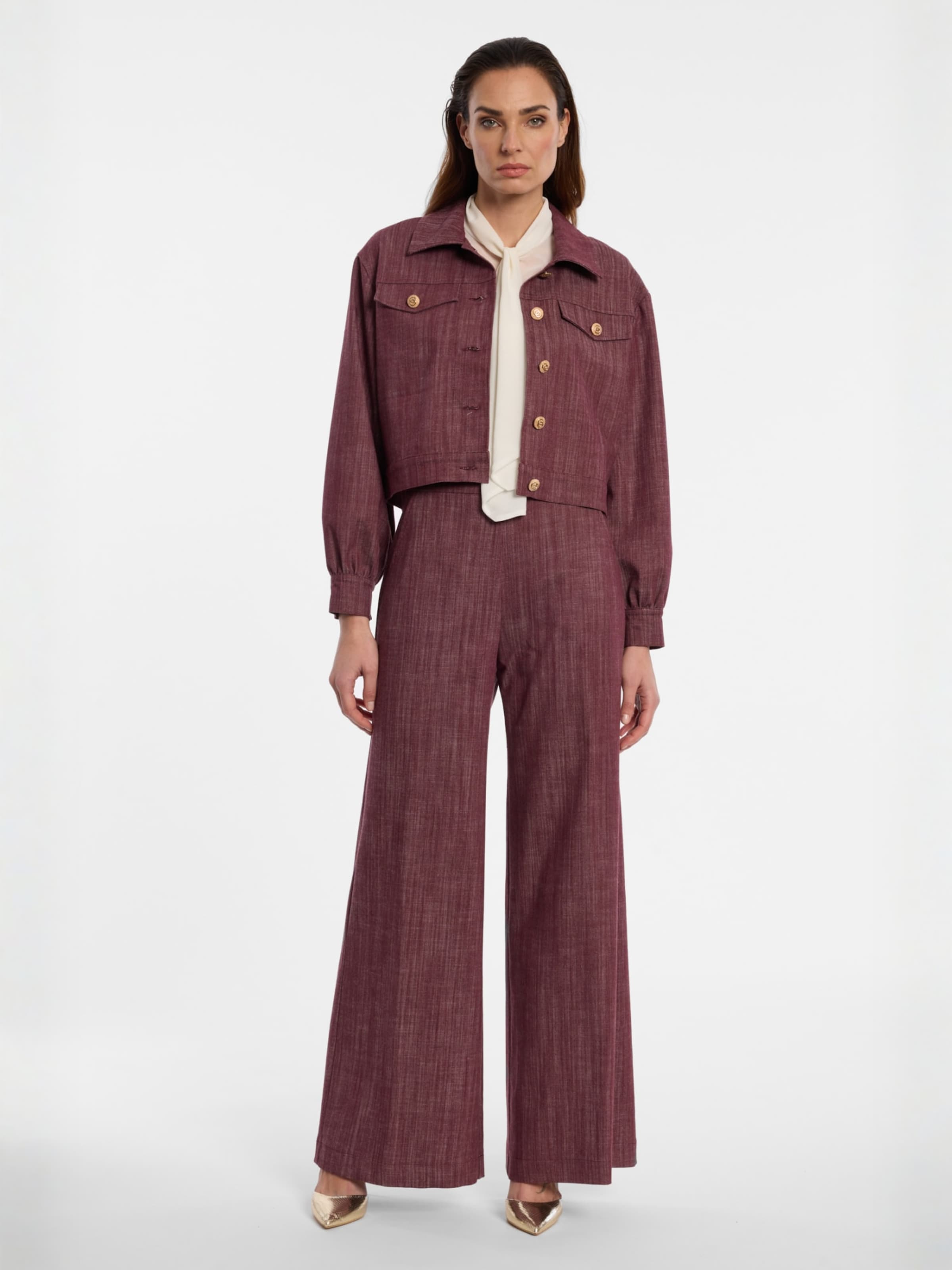 Ana Alcazar Between-season jacket 'Enlisary' in Purple