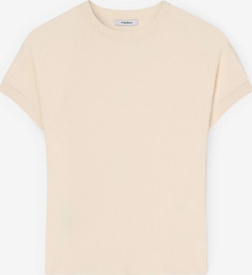 Pull-over MOTIVI en blanc : devant