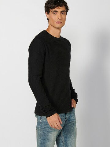 Pull-over KOROSHI en noir