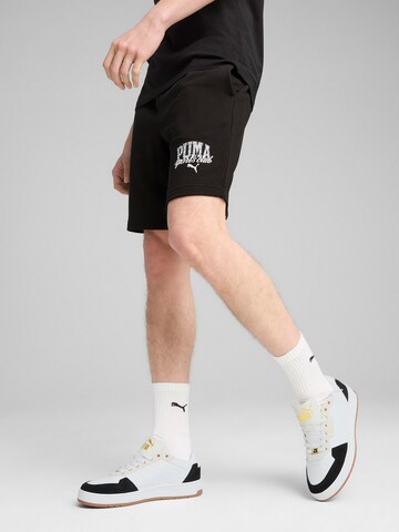 regular Pantaloni 'Class' di PUMA in nero: frontale