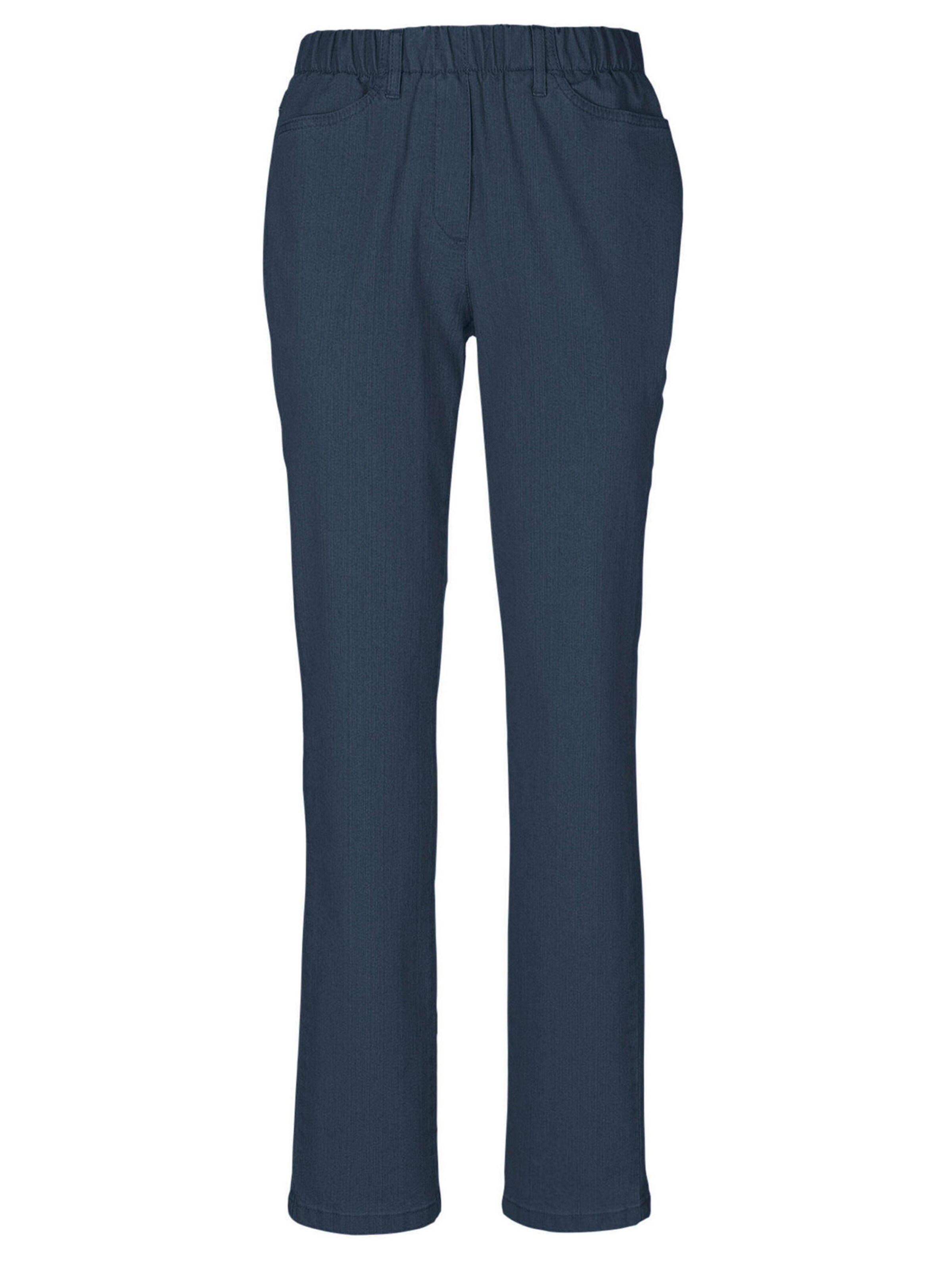 Jean Goldner en bleu : devant