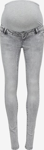 Only Maternity Skinny Jeans 'Rose' in Grau: predná strana