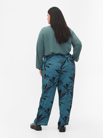 Zizzi - Loosefit Pantalón 'BELLA' en verde