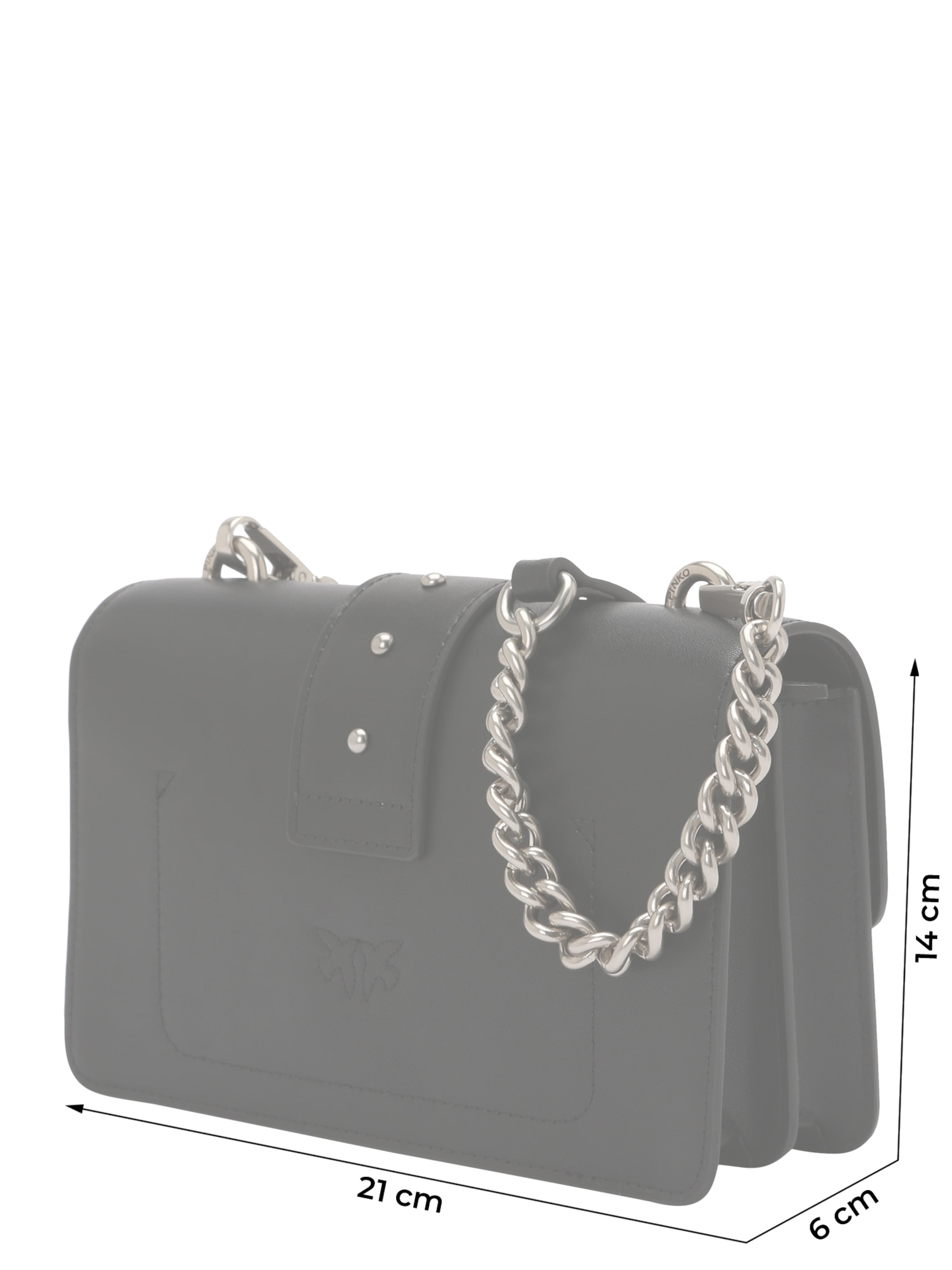 Sac à bandoulière 'LOVE ONE MINI' PINKO en noir